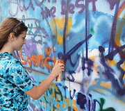 Grafiti pie&scaron;imas