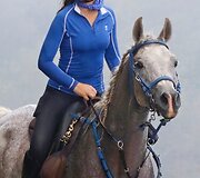 Raitelė Alisija Zabavska ir jos žirgas MSA Silver Gazal 
