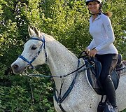 Raitelė Alisija Zabavska ir jos žirgas MSA Silver Gazal 