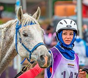 Raitelė Alisija Zabavska ir jos žirgas MSA Silver Gazal 