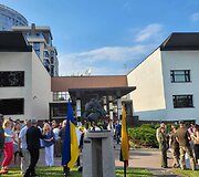 Valstybės dienos minėjimas Lietuvos ambasadoje Kyjive