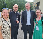 Valstybės dienos minėjimas Lietuvos ambasadoje Kyjive