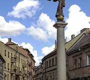Vilnius, Užupio angelas, nuotrauka i&scaron; pirmo apsilankymo Lietuvoje 2005 m.
