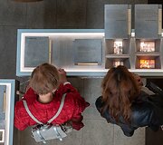 Parodos atidarymas Panevėžio apskrities G. Petkevičaitės-Bitės vie&scaron;ojoje bibliotekoje. 2023 08 09. Autorius P. Židonis 