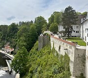 Česky Krumlovo rūmai ir pilis