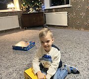 Vėžiu sergantis Domukas