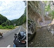 Andriaus kelionė motociklu po Karpatus