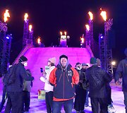 Snieglenčių čempionatas &Scaron;veicarijoje, kur dalyvavo Motiejus Morauskas. Remigijaus Arlausko svajonė tokias varžybas surengti Vilniaus katedros aik&scaron;tėje