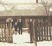 Benedikto Velykio &scaron;eima Dvaralaukiuose 1928 m