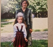 Roberta Kazilionienė vaikystėje