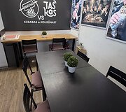 Donato Karkliaus apsilankymas kebabinėje &bdquo;Bakurai by Ta&scaron;kas&ldquo;