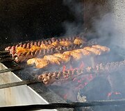 Donato Karkliaus apsilankymas kebabinėje &bdquo;Bakurai by Ta&scaron;kas&ldquo;