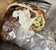 Donato Karkliaus apsilankymas kebabinėje &bdquo;Bakurai by Ta&scaron;kas&ldquo;