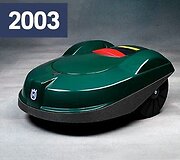 &bdquo;Husqvarna" robotas vejapjovė 2003 metais