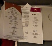 Maisto pasirinkimas Turkish Airlines lėktuve
