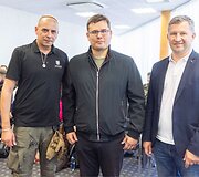 Daniel Lupshitz, Laurynas Kasčiūnas, Marius Horbačauskas