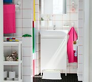 Pavasarinis vonios kambario atnaujinimas su IKEA: tai gali padaryti kiekvienas