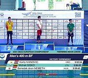 Lietuvos sportininkas Michail &Scaron;i&scaron;ko tapo Europos jaunių plaukimo su pelekais vicečempionu