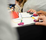 Akimirka i&scaron; &bdquo;Sourcery for Kids&ldquo; akademijos pirmųjų mokslo metų uždarymo renginio