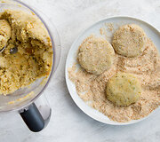 Žuvų kotletai su avinžirniais