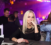 &bdquo;69 danguje&ldquo; koncerto &Scaron;iaulių naktiniame klube akimirka