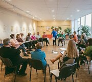 Ramučių kultūros centre baigėsi pusmetį trukę, beveik visą Kauno rajoną apkeliavę kūrybingumo mokymai