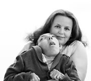 Projektas &bdquo;Ypatingas grožis&ldquo;. Arnoldas Urba su mama Nadežda 