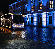 &Scaron;ventinę nuotaiką gyventojams į kiemus atve&scaron; &bdquo;Kaunas 2022&ldquo; autobusas