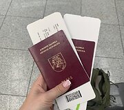 Oro &scaron;ventėje Babilone dalyvavo ir lietuviai Justinas su Tania