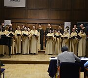 Tarptautinis chorinės muzikos festivalis Gdanske. 
