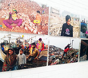 Kauno Vinco Kudirkos vie&scaron;ojoje bibliotekoje atidaryta Romualdo Požerskio fotografijų paroda &bdquo;Banglade&scaron;o vaikai&ldquo;. 