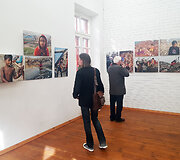 Kauno Vinco Kudirkos vie&scaron;ojoje bibliotekoje atidaryta Romualdo Požerskio fotografijų paroda &bdquo;Banglade&scaron;o vaikai&ldquo;. 