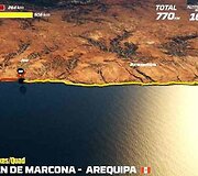 Sausio 10 d. (trečiadienis). San Chuan de Markona&ndash;Arekipa. Bendra dienos rida motociklininkams: 770 km (greičio ruožai: 264 km), automobiliams &ndash; 932 km (greičio ruožai: 267 km)