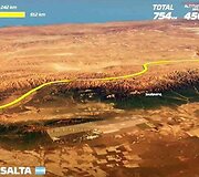 Sausio 15 d. (pirmadienis). Tupisa-Salta. Bendra dienos rida: 587 km (greičio ruožai: 242 km)