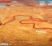 Sausio 14 d. (sekmadienis). Ujūnis&ndash;Tupisa. Bendra dienos rida: 754 km (greičio ruožai: 498 km)