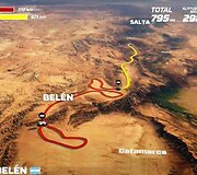 Sausio 16 d. (antradienis). Salta-Belenas. Bendra dienos rida: 795 km (greičio ruožai: 372 km)