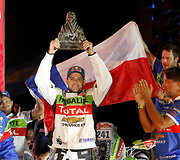 2018-ųjų Dakaro ralio podiumas ir emocijos kirtus fini&scaron;o arką