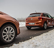 &bdquo;Volkswagen Polo&ldquo; prie&scaron; &bdquo;Ford Fiesta&ldquo;