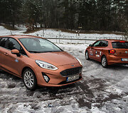 &bdquo;Volkswagen Polo&ldquo; prie&scaron; &bdquo;Ford Fiesta&ldquo;