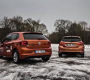 &bdquo;Volkswagen Polo&ldquo; prie&scaron; &bdquo;Ford Fiesta&ldquo;