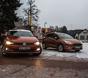 &bdquo;Volkswagen Polo&ldquo; prie&scaron; &bdquo;Ford Fiesta&ldquo;