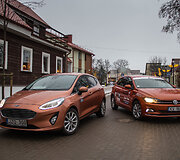 &bdquo;Volkswagen Polo&ldquo; prie&scaron; &bdquo;Ford Fiesta&ldquo;