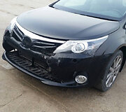 Vokietijoje sudaužyto ir į Lietuvą atkeliavusio &bdquo;Toyota Avensis&ldquo; būklė po avarijos