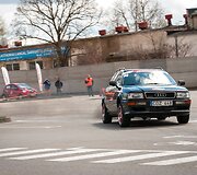 Automobilių slalomo serija startuoja Varėnoje