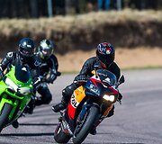 Motociklininkų treniruotė Nemuno žiedo trasoje