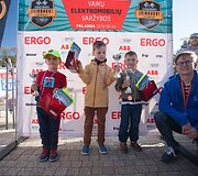 Vaiki&scaron;kos elektromobilių varžybos Palangoje
