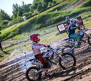 &Scaron;iauliuose &ndash; 200 motociklininkų susirungė antrame Lietuvos motokroso čempionato etape