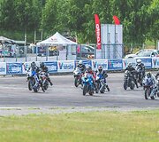 Nemuno žiedo trasoje varžėsi motociklininkai