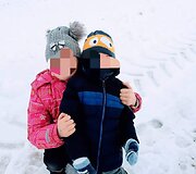 Be namų likusi jauna &scaron;eima