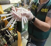 Požeminis cigarečių fabrikas